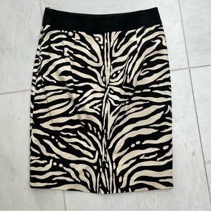Stunning animal print skirt by The Limited.